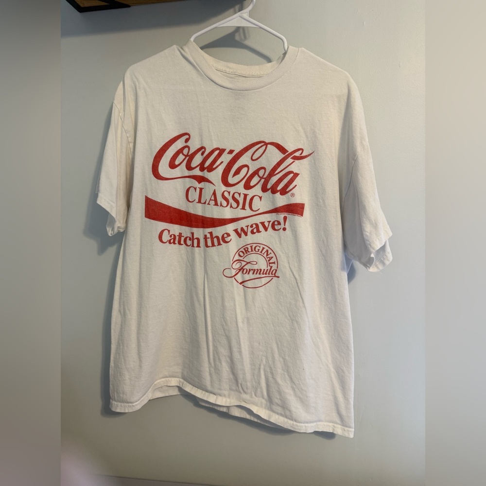 Coca-Cola Classic Red and White T-Shirt